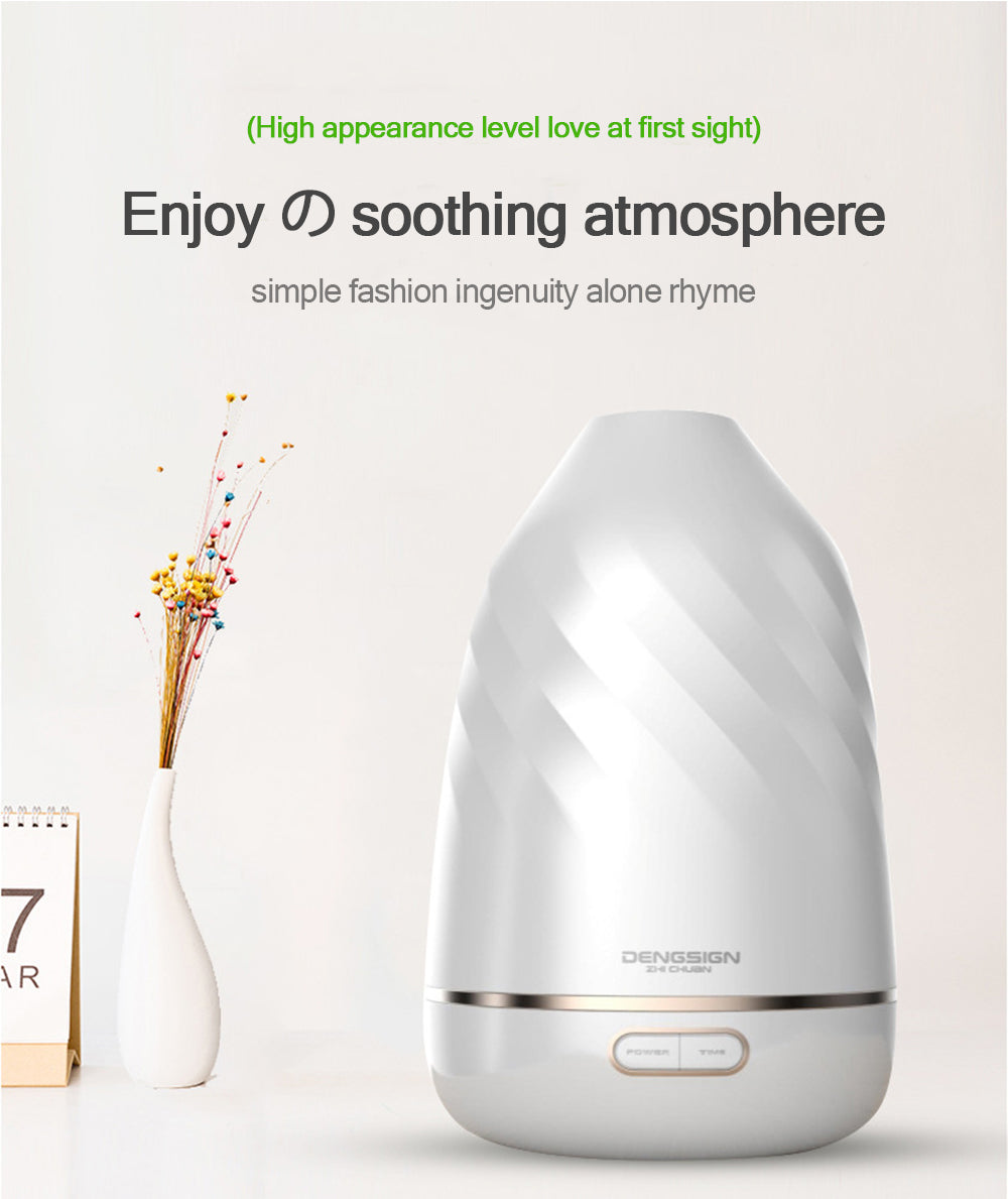 🌈💧 Ultrasonic Aromatherapy Humidifier Lamp | Colorful Mist Spray Incense Machine ✨