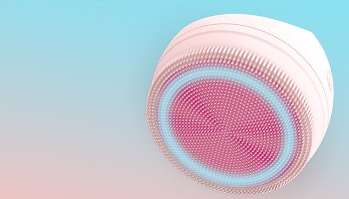 💖🧼 Electric Silicone Cleansing Instrument | Acoustic Vibration + Heat Conducting Smart Facial Cleaner