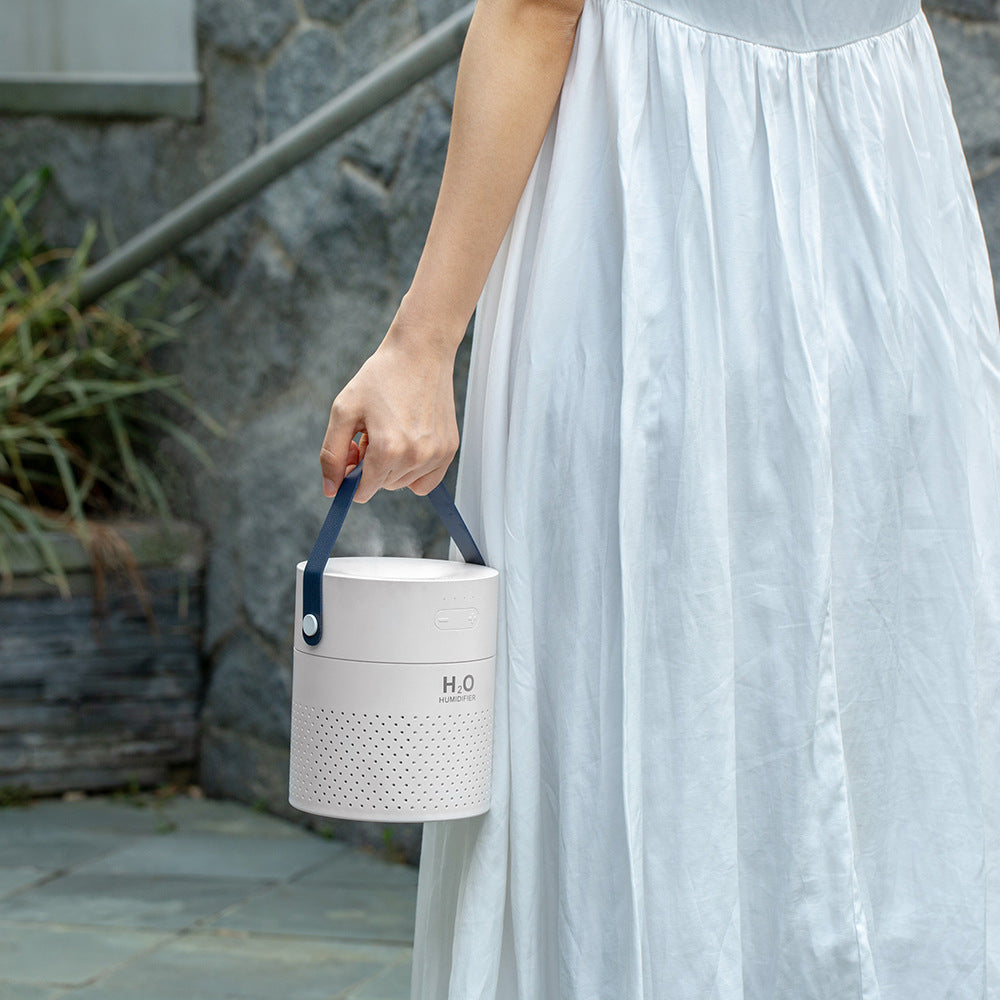 💧⚡ Dynamic Dual-Jet Humidifier | Large Capacity USB Rechargeable Mist Maker ✨