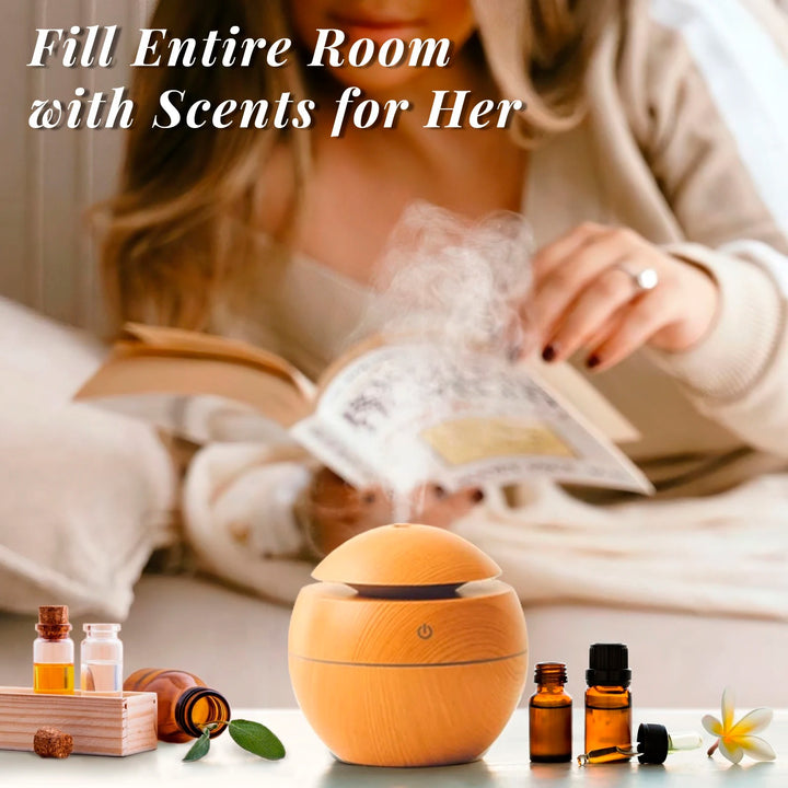 ✨ Tea Tree, Lavender & Sweet Orange Aromatherapy Essential Oil Set — 6 × 10ml 🌿💧