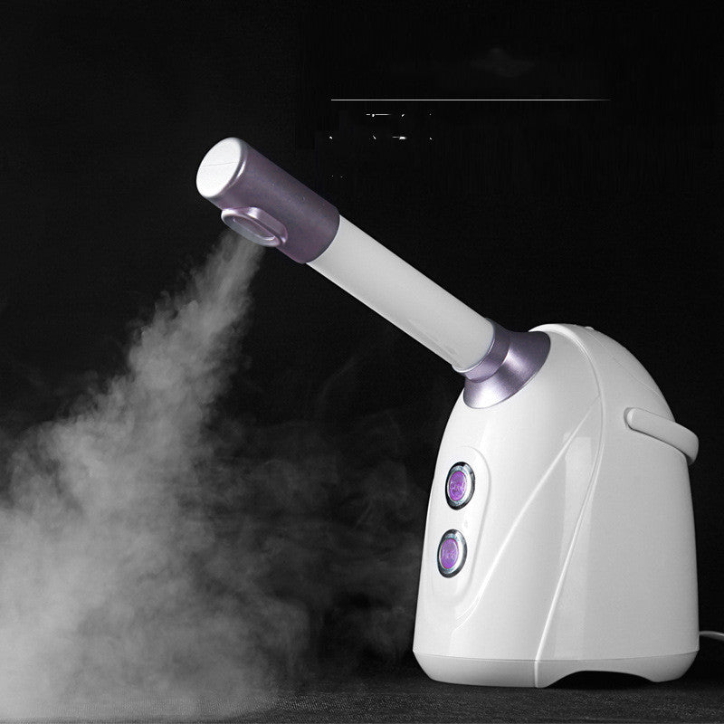 💨🌿 Three-Purpose Aromatherapy Face Steamer | Hot & Cold Spray Beauty Device
