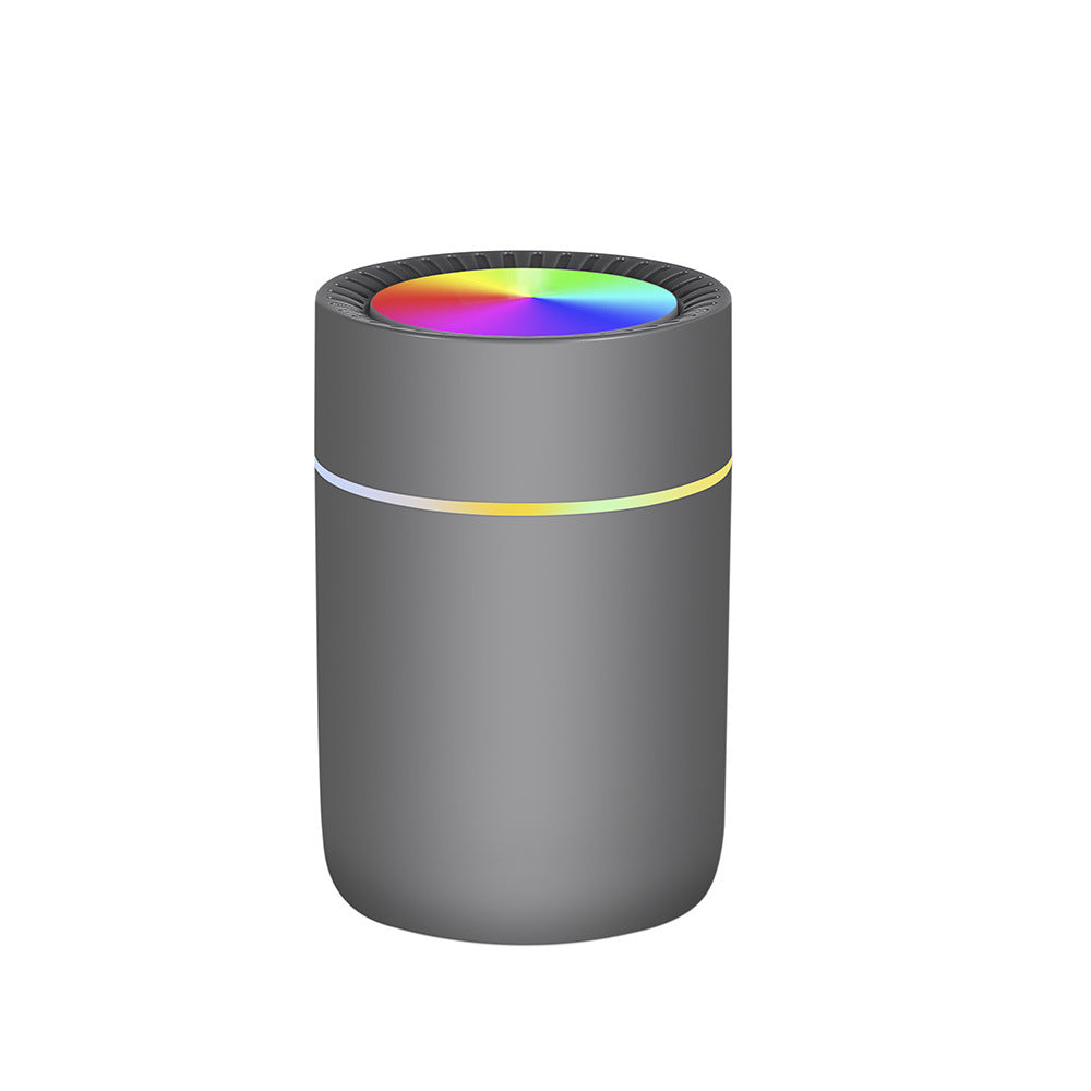 ☕💧 Colorful Cup Humidifier | Heavy Fog Mini USB Ambience Light Diffuser ✨