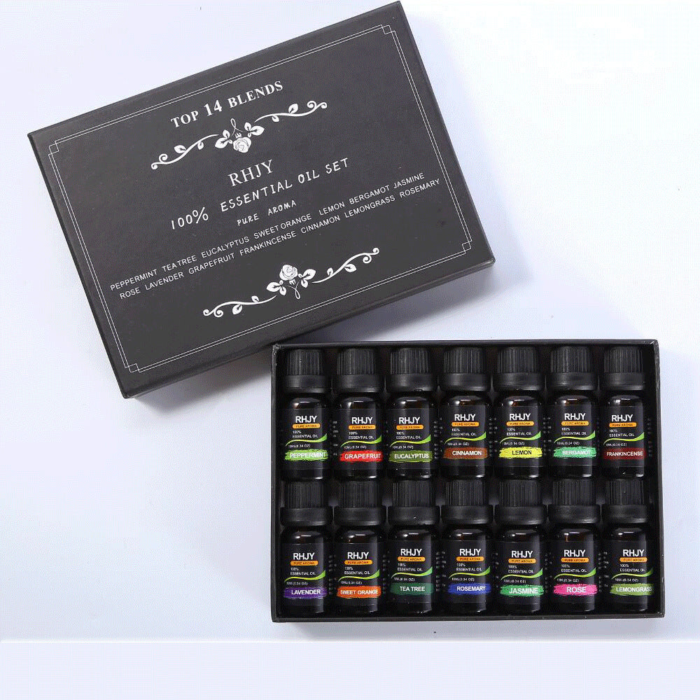 🌿 High Quality Essential Oil Set Combination (14 × 10ml)