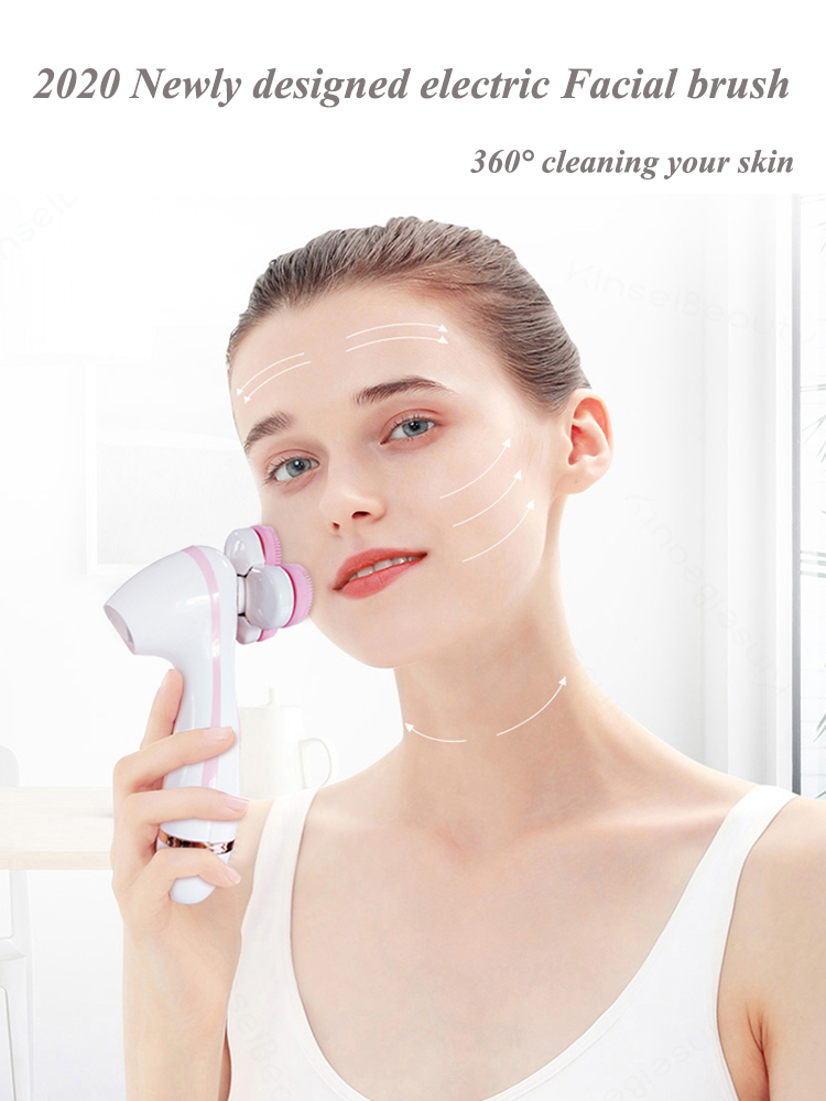 💖🧼 Pore Cleaning Electric Face Washer | Deep Cleansing & Anti-Acne Facial Device
