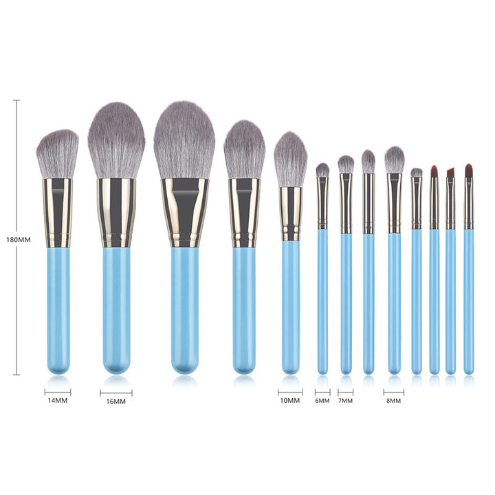 ✨ 13-Piece Makeup Brush Set — Professional Beauty Tools Kit 💄🌿