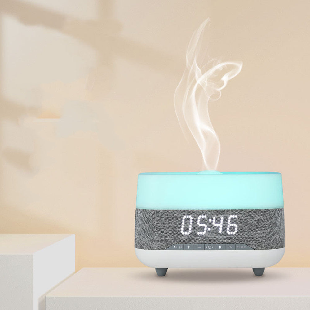 🕰️🌿 Clock Aromatherapy Humidifier | Desktop Time Display Diffuser