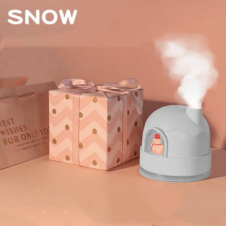 🐻💧 Indoor Cartoon Cute Humidifier | Rechargeable & Plug-In USB Mist 🌿✨