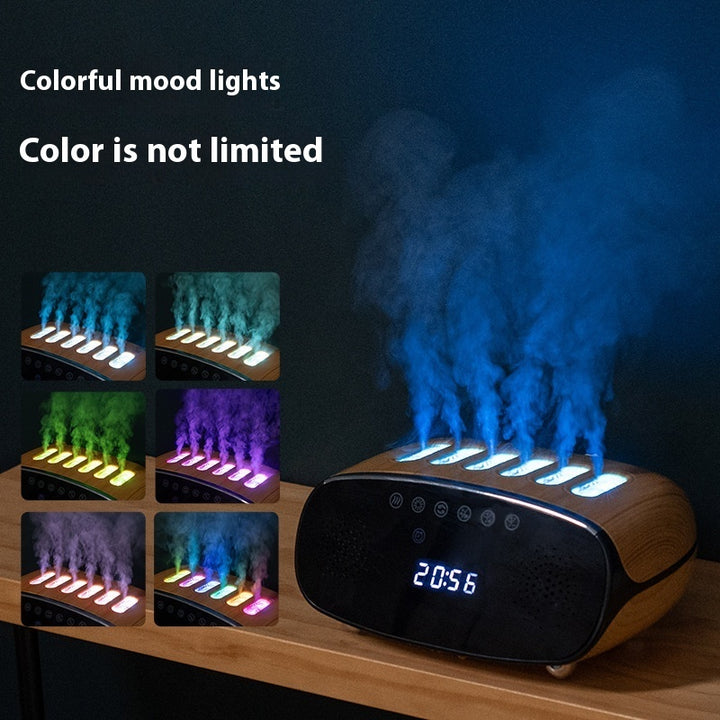 🌊💡 Sound Pickup Humidifier | LCD Atmosphere Light + Bluetooth Audio ✨