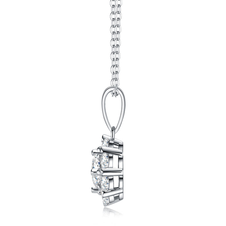 💎 Minimalist 1-Carat Morganite Pendant Necklace