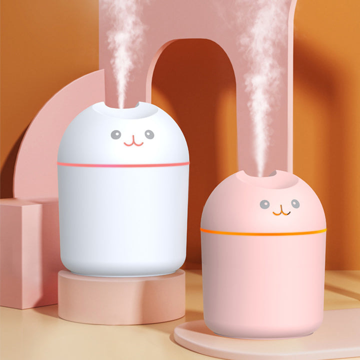 🐱💧 Mini Cat Humidifier | Cute Desktop & Car USB Air Mist Diffuser ✨