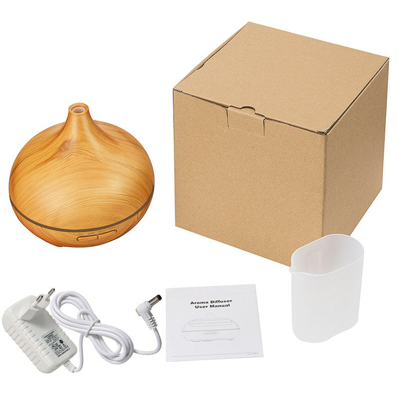 🌿💧 550ML Ultrasonic Aromatherapy Humidifier | Quiet Mist Diffuser 🌙✨