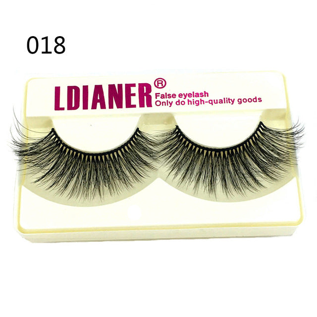 👁️✨ 25MM Mink Eyelashes – Wispy Fluffy Dramatic Fake Lashes