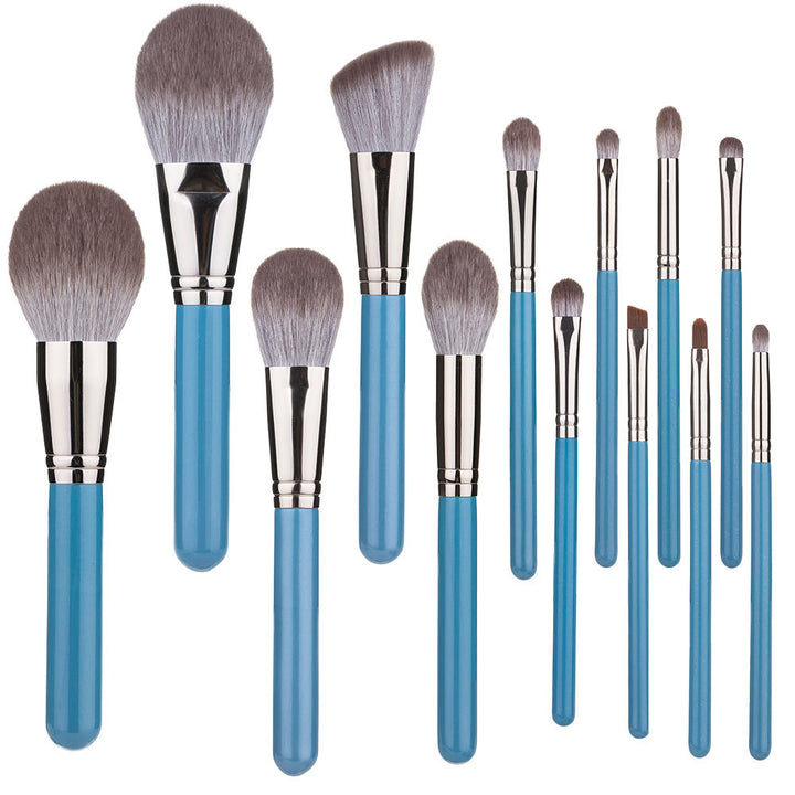 ✨ Grandma Grey Professional 13-Piece Makeup Brush Set 💄