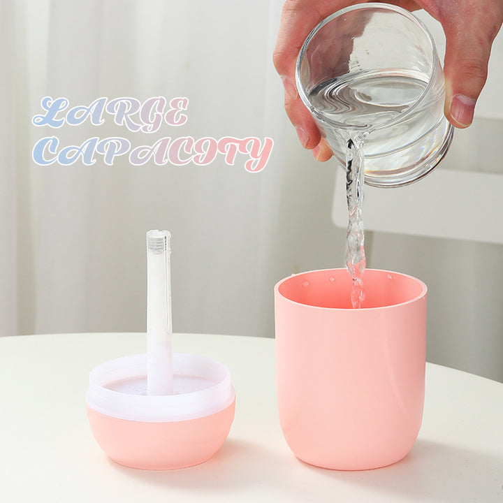 🌈💧 Colorful Cup Humidifier | USB Mini Mist Maker with Rotating Light ✨