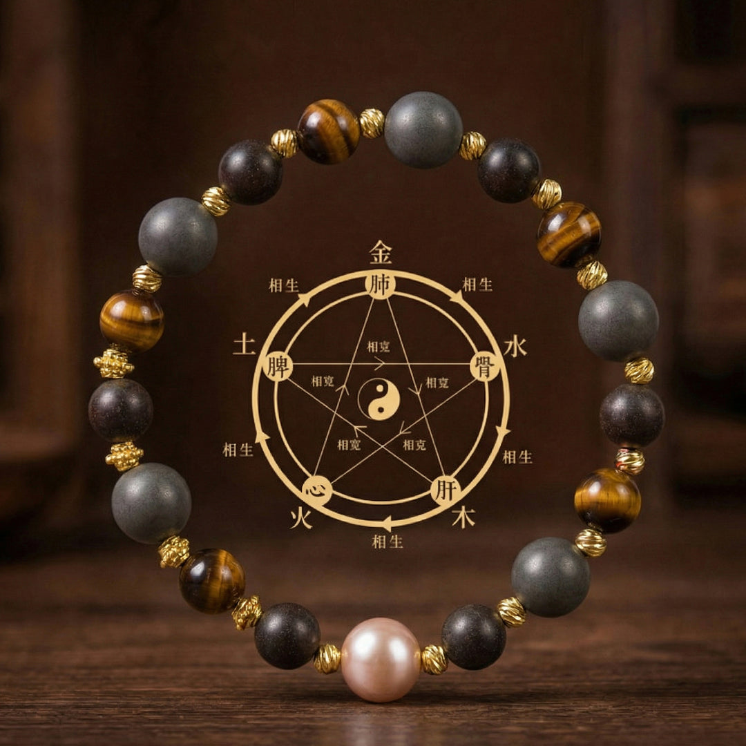 Chinese Herbal Bead Bracelet – Lightweight Wellness Jewelry