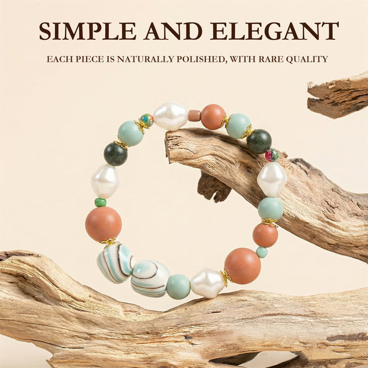 Chinese Herbal Bead Bracelet – Lightweight Wellness Jewelry
