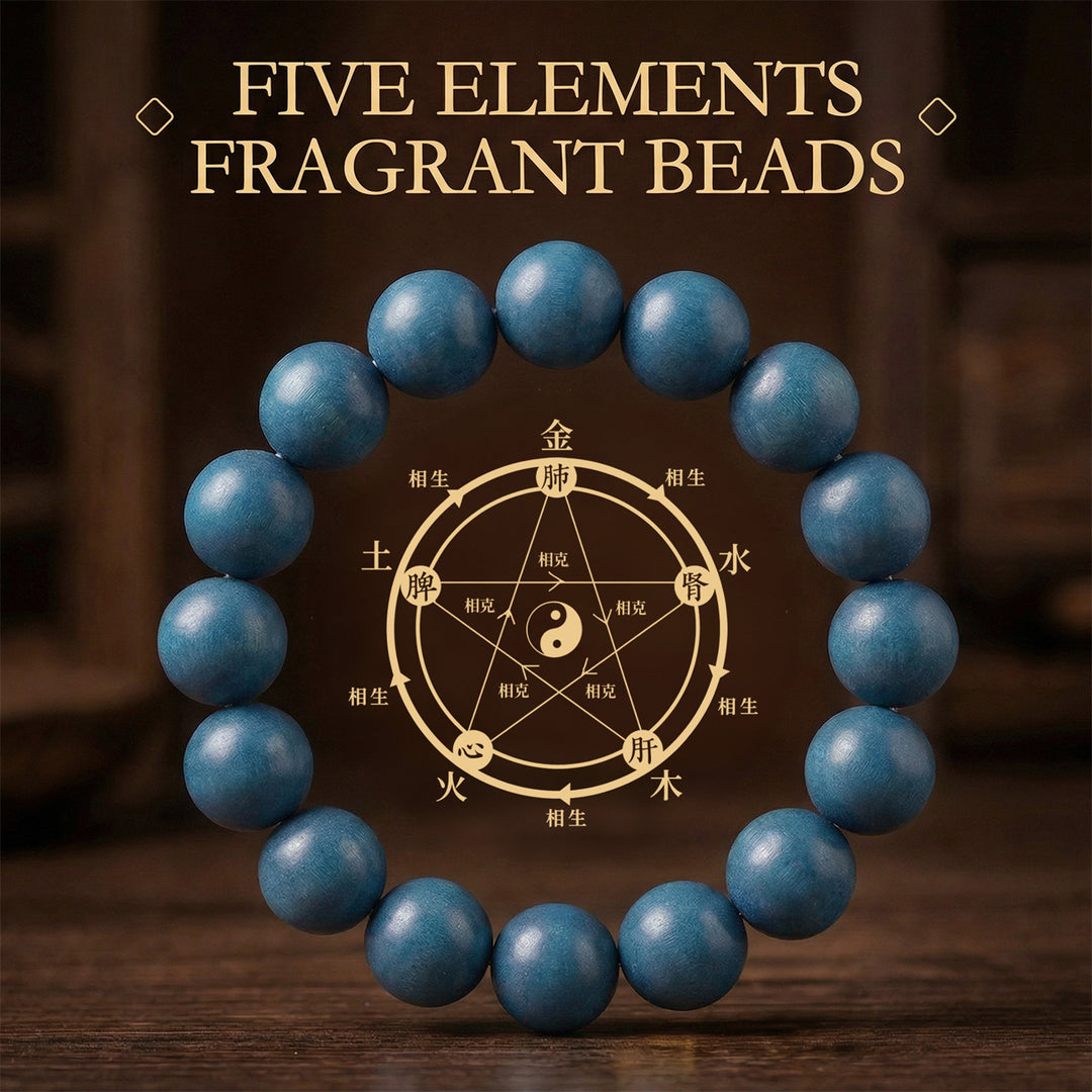 Chinese Herbal Bead Bracelet – Lightweight Wellness Jewelry