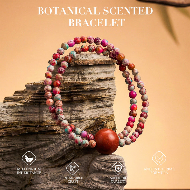 Chinese Herbal Bead Bracelet – Lightweight Wellness Jewelry