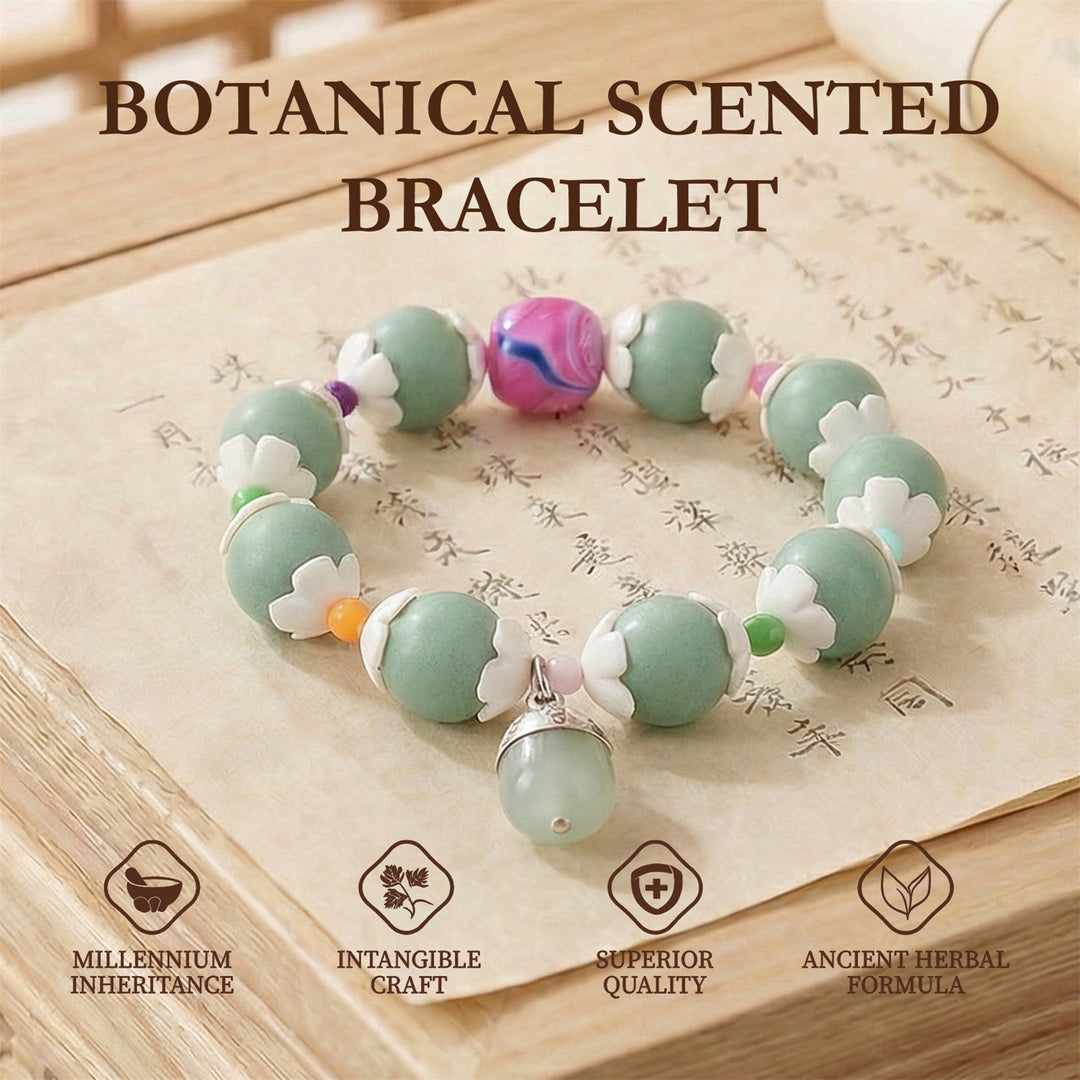 Chinese Herbal Bead Bracelet – Lightweight Traditional Wellness Jewelry