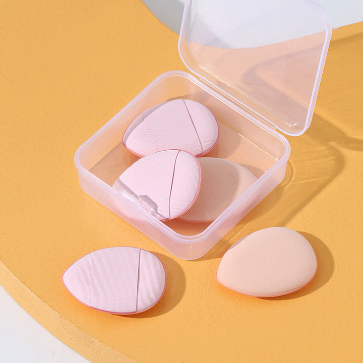 💄✨ Mini Finger Puff Foundation Powder Set | Soft Makeup Application Sponges