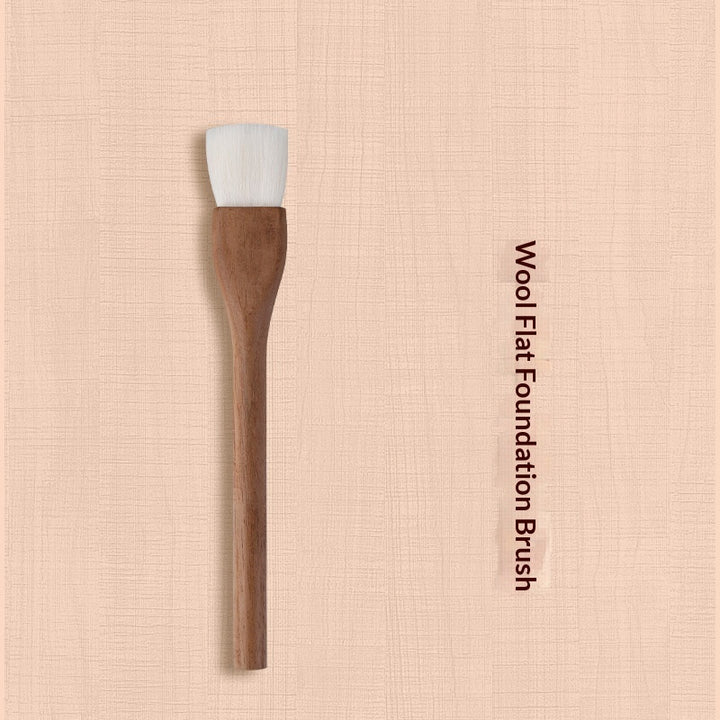 ✨ H Set Vintage Black Walnut Makeup Brush Set — 24-Piece Luxury Kit 💄🌿