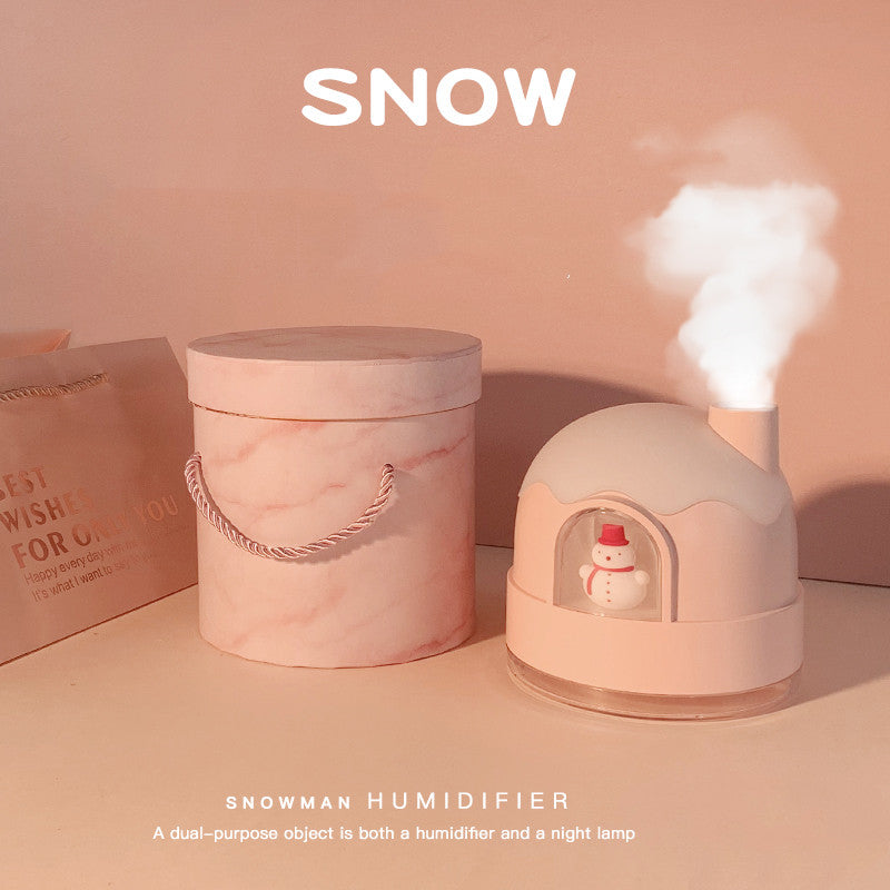 🐻💧 Indoor Cartoon Cute Humidifier | Rechargeable & Plug-In USB Mist 🌿✨
