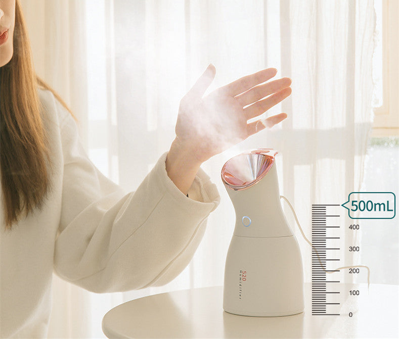 💧💄 Large-Capacity 520 Beauty Humidifier | 3-in-1 Desktop Ultrasonic Mist Device ✨