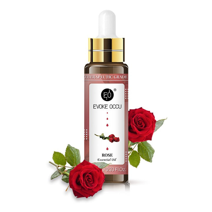 ✨ Rose Lavender Aromatherapy Essential Oil with Dropper — 10ml 🌿💧