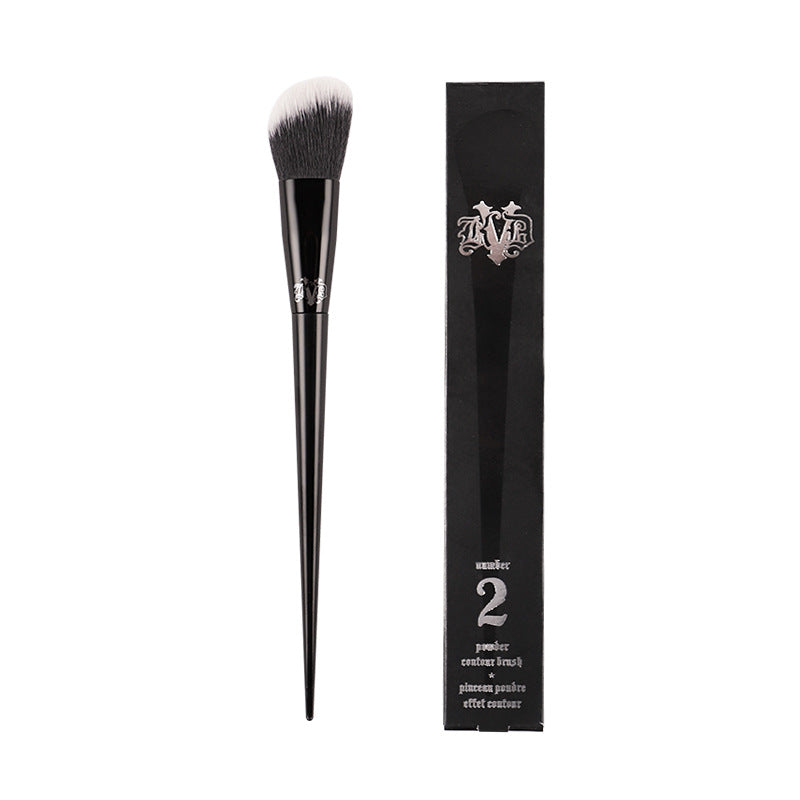 ✨ Plastic Handle Eye Shadow & Foundation Brush — Loose Powder Makeup Tool 💄