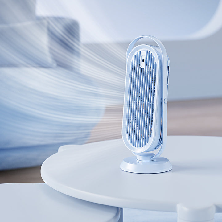 🌬️🔋 Battery Remote Control Shaking Head Fan Humidifier | Large Wind Spray Cooling Device