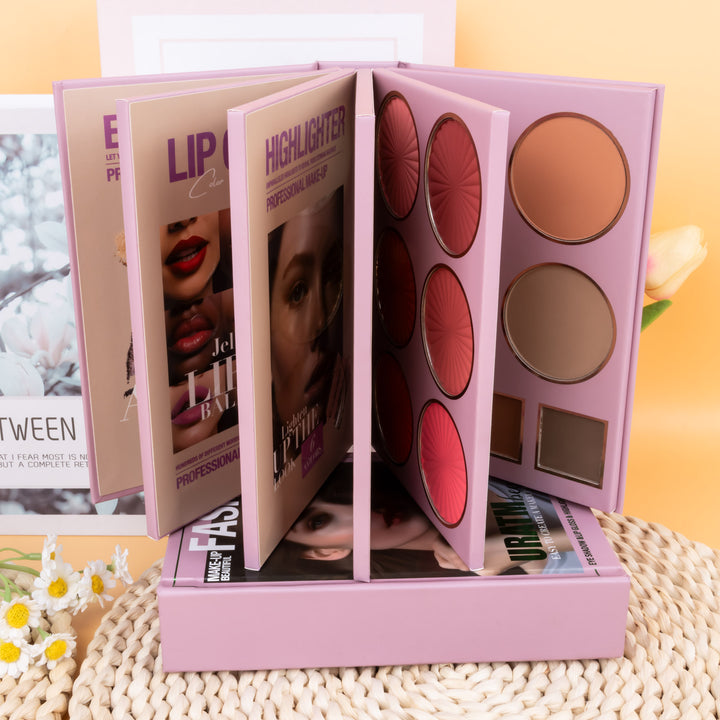 📖 67-Color Professional Makeup Book Palette – All-in-One Full Face Makeup Kit for Daily & Party Looks ✨