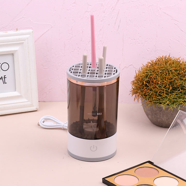 ✨ Portable Electric Makeup Brush Cleaner — USB Automatic Cleaning Machine 💄🧼⚡