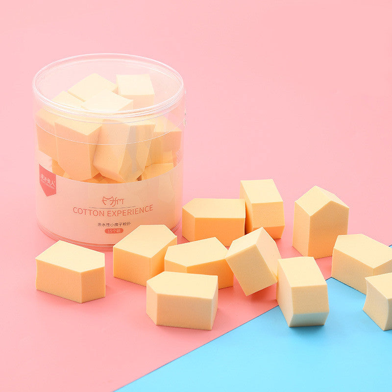 💄✨ Pentagonal Powder Puff Set | Wet & Dry Makeup Sponge (15PCS Boxed)