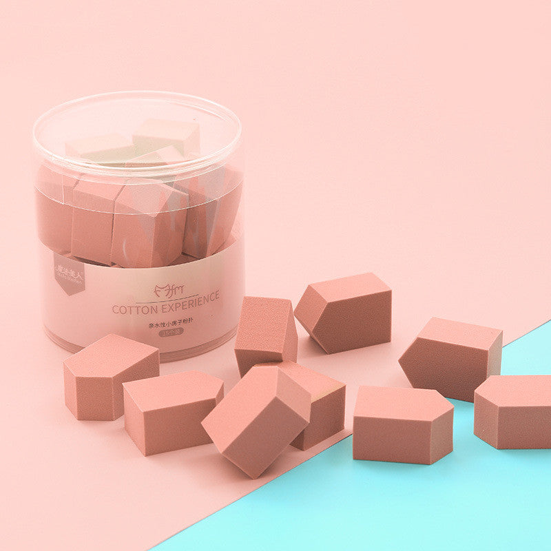 💄✨ Pentagonal Powder Puff Set | Wet & Dry Makeup Sponge (15PCS Boxed)