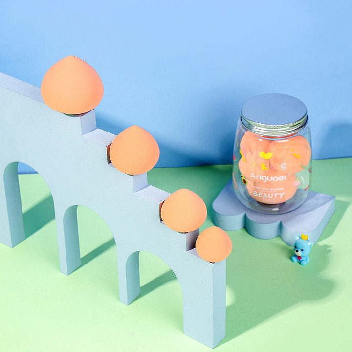 🍓🍋🥑✨ Fruit Beauty Egg Set | Hydrophilic Makeup Sponge Collection