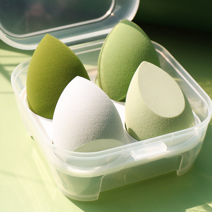💄✨ Wet & Dry Face Wash Makeup Powder Puff | Super Soft Beauty Egg Set