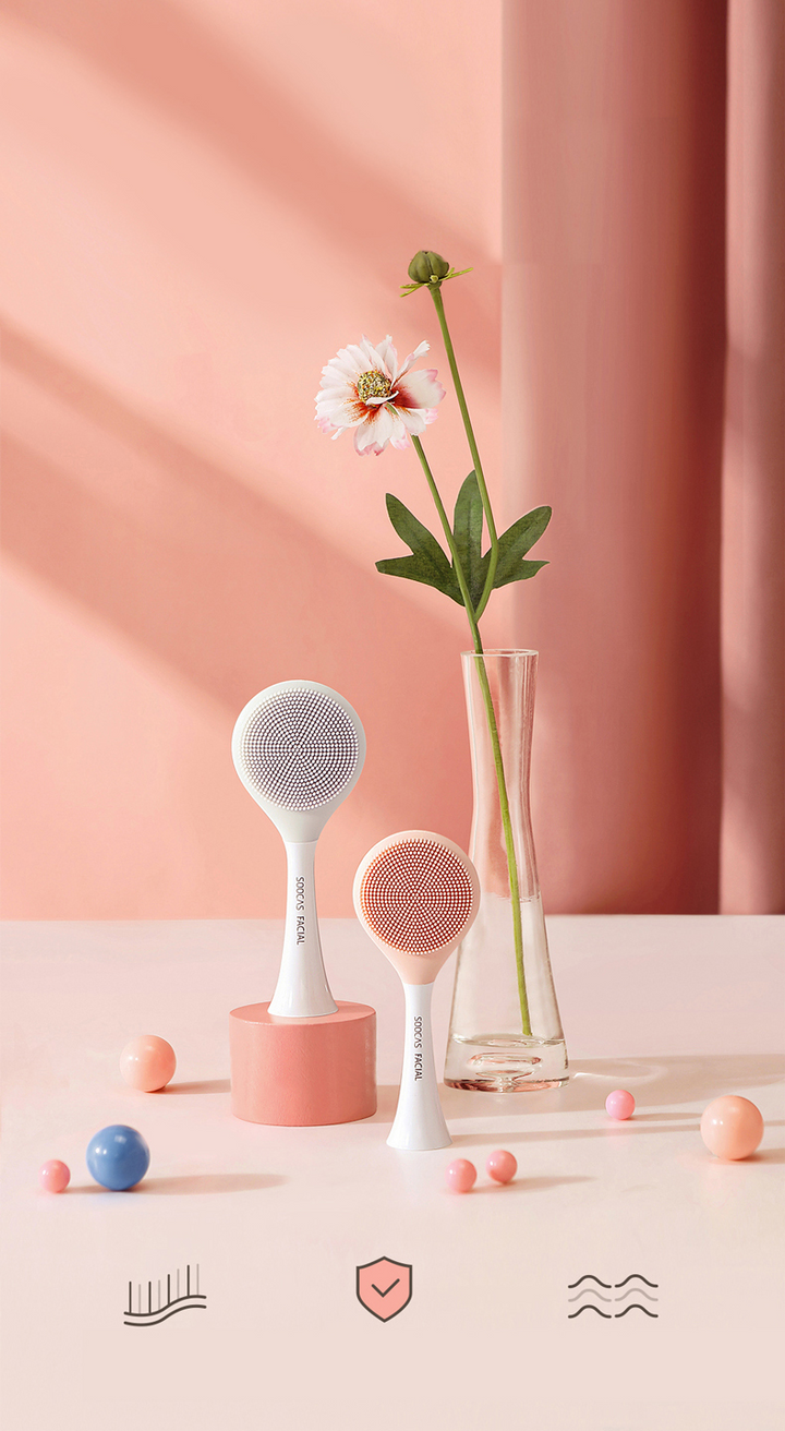 🪥💖 Electric Universal Cleansing Brush | Soft Silicone Deep Clean Facial Tool