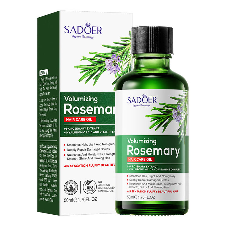 ✨ Rosemary Hair Care Essential Oil — Smooth & Repair Dry, Frizzy Hair 🌿💆‍♀️