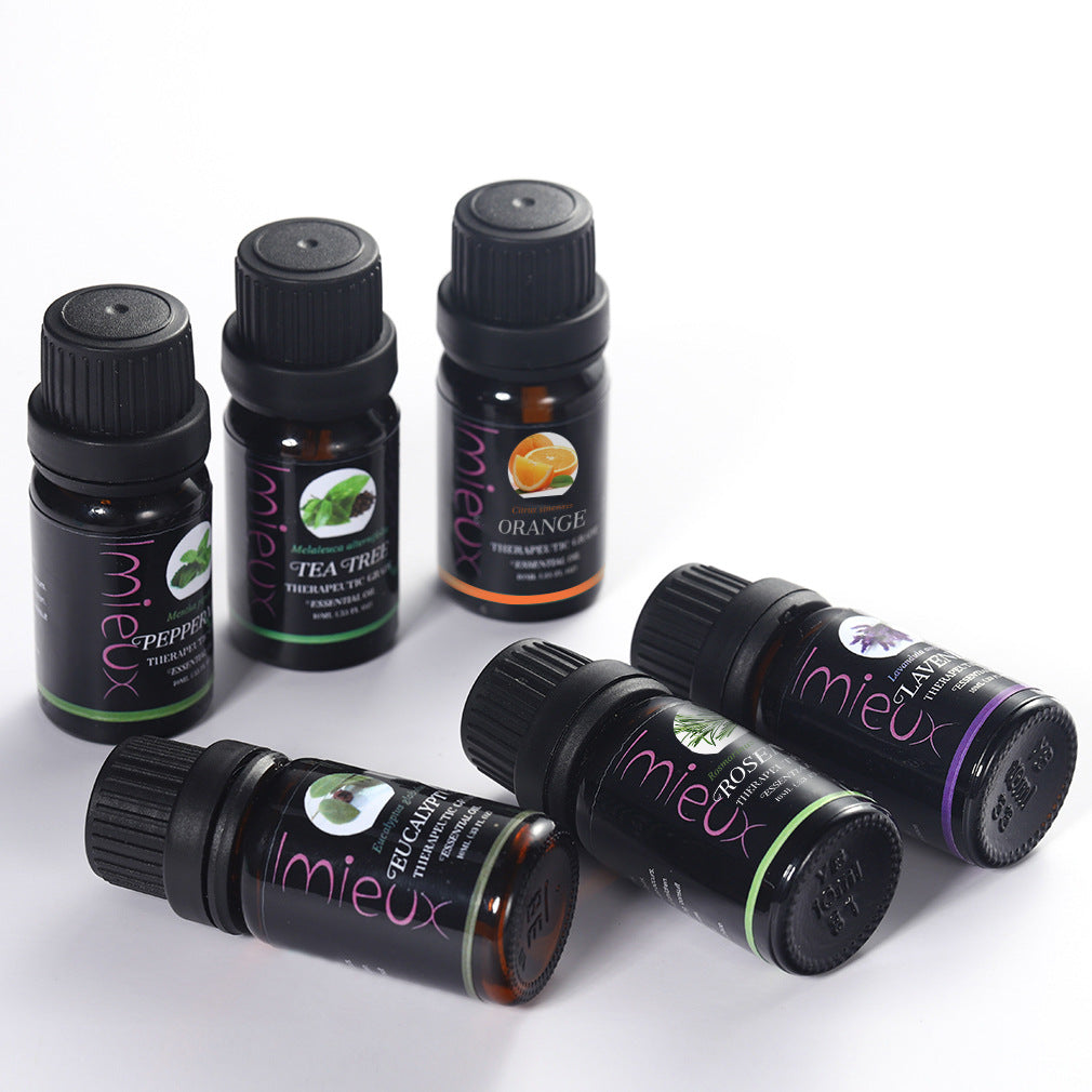 ✨ Herbal Aromatherapy Essential Oil Set — 6 × 10ml 🌿💧