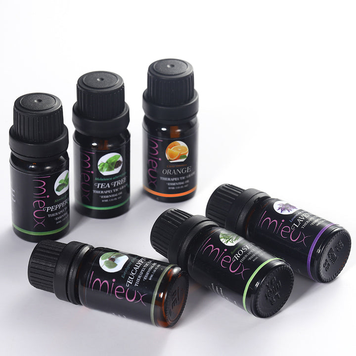 ✨ Herbal Aromatherapy Essential Oil Set — 6 × 10ml 🌿💧