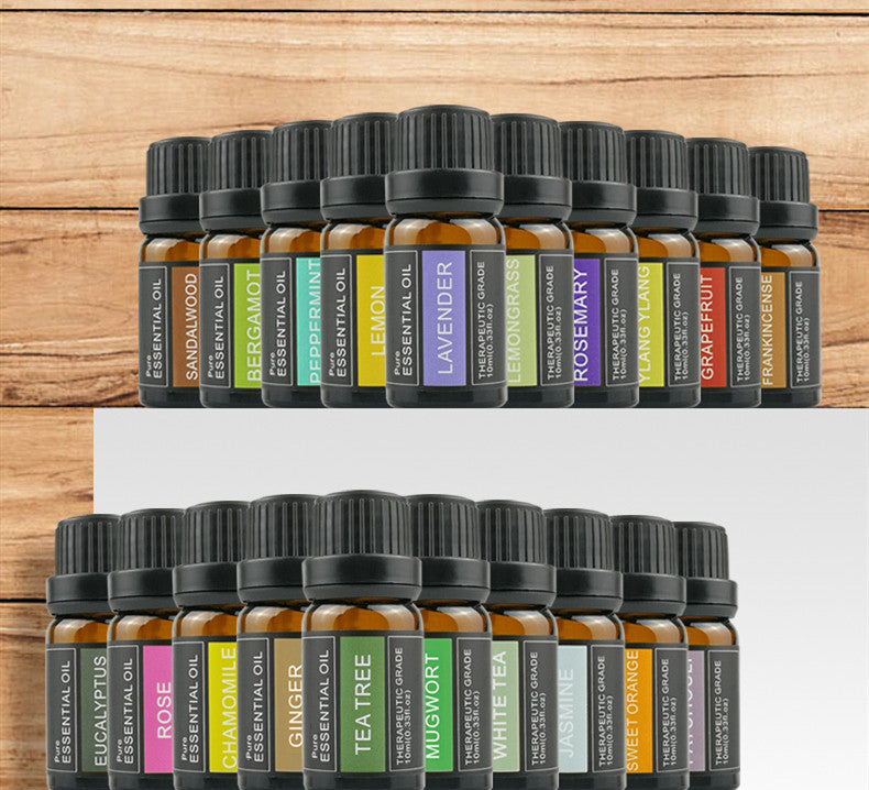 🌿 Lavender 10ml One-way Aromatherapy Massage Oil Set (6 × 10ml)