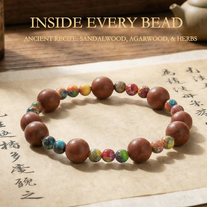 Chinese Herbal Bead Bracelet – Lightweight Wellness Jewelry