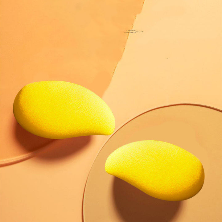 🥭💄 Net Red Mango Beauty Egg Set – Soft Makeup Sponge Blending Set (Wet & Dry Use)