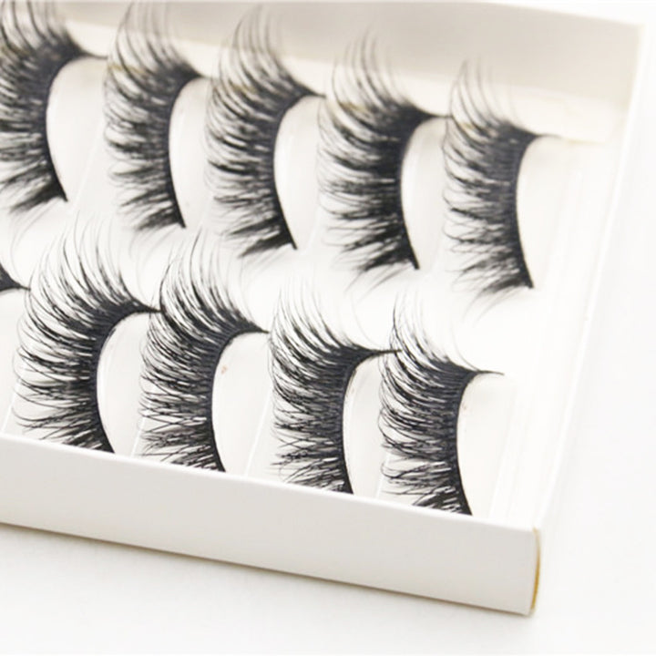👁️✨ Thick and Long False Eyelashes – Handmade Rayon Lash Set (G20)