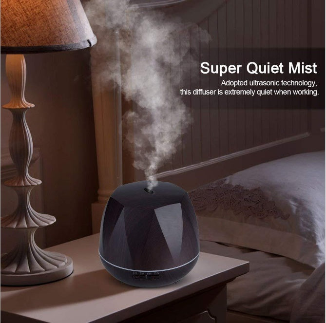 🌿💧 Ultrasonic Aroma Diffuser | Essential Oil Fragrance Machine ✨