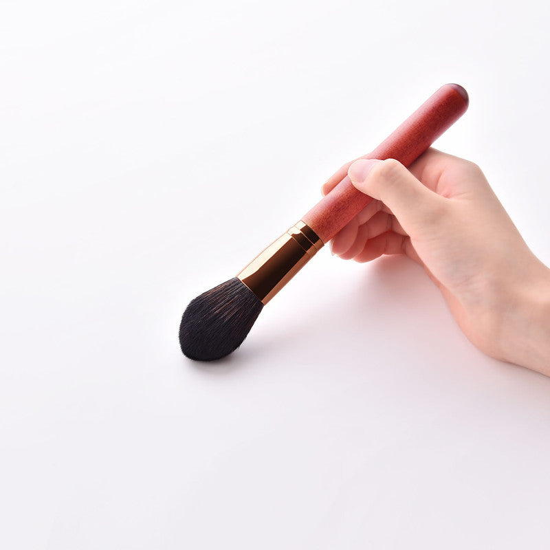 ✨ 12-Piece Makeup Brush Set — Red Wooden Handle Beauty Tools 💄❤️