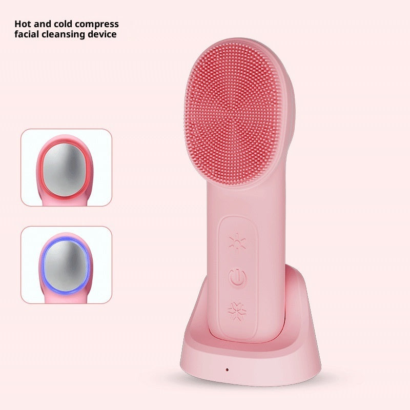 💖🌀 Electric Facial Cleansing Instrument | Ultrasonic Silicone Deep Clean Beauty Gadget
