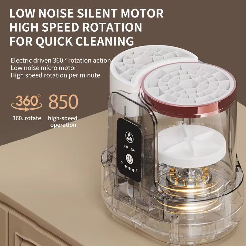 ✨ Electric Makeup Brush Cleaner — Automatic Beauty Tool 💄🧼