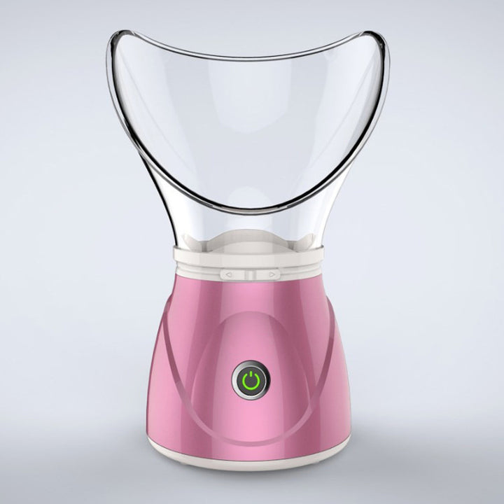 💨✨ Anion Facial Steamer | Silicone Mask Steam Beauty Device