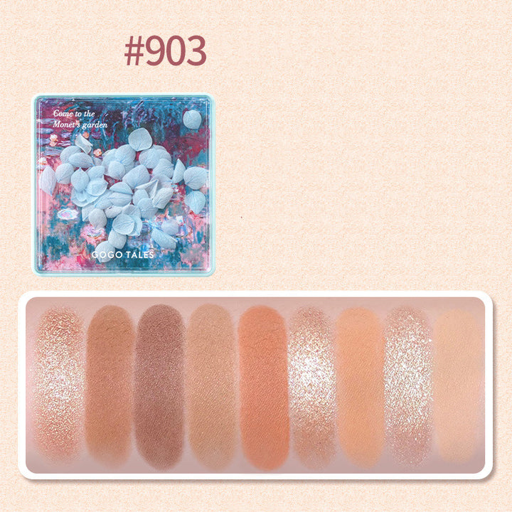 ✨ Fashion Simple Eyeshadow Palette – Matte, Pearl & Glitter Makeup Set ✨